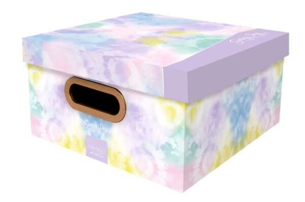 CAJA ORGANIZADORA MEDIA DIA SOLEADO 29X29X15cm DELLO