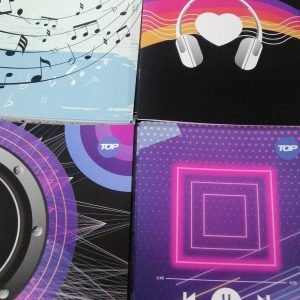 CUADERNO DE MUSICA T/CARTA PENTAGRAMA 8hjs.