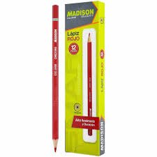 LAPIZ ROJO MADISON X 12