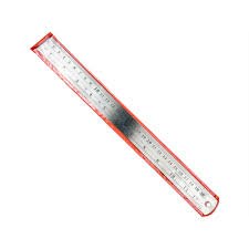 REGLA METALICA DE 30 CM