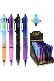 BOLIGRAFO RETRACTABLE M&G MAGIC X 4 COLORES