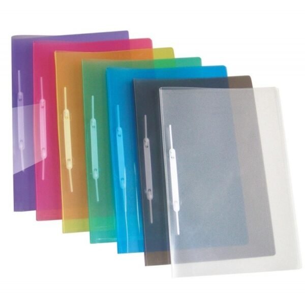 FOLDER DE PLASTICO CON FASTENER PLASTICO OFICIO-POLIBRAS