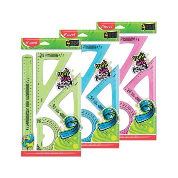 ESTUCHE GEOMETRICO TWISTN FLEX THE ORIGINAL MAPED