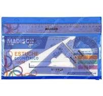 ESTUCHE GEOMET. MADISON 30cm.