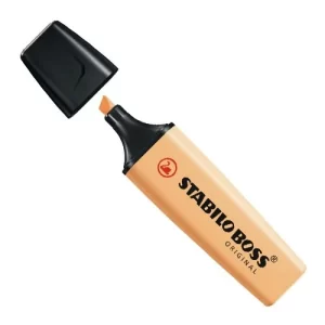 RESALTADOR STABILO BOSS PASTEL NARANJA NO.70/125