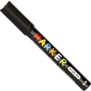 MARCADOR ACRILICO NEGRO S900