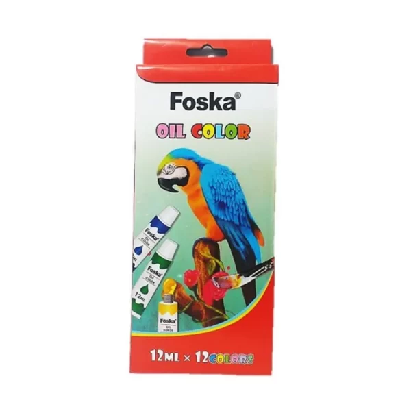 OLEO  COLOR FOSKA 12 ml x 12 COLORES
