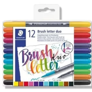 MARCADORES STAEDLER DOBLE PUNTA X 12U.