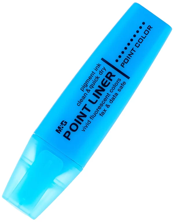 RESALTADOR M&G CINCEL PANTALLA MIXTA AZUL