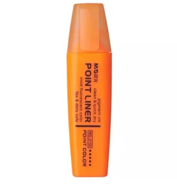 RESALTADOR M&G CINCEL PANTALLA MIXTA NARANJA