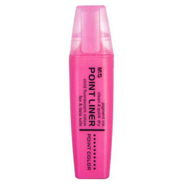 RESALTADOR M&G CINCEL PANTALLA MIXTA ROSADO