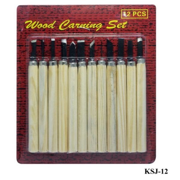 SET DE TALLADORAS WOOD CARNING X12u.