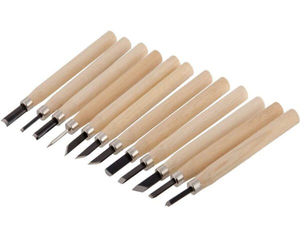 SET DE TALLADORAS WOOD CARNING X12u. - Image 2