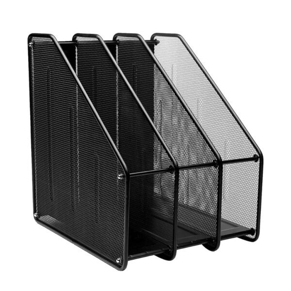 PORTA REVISTERO METALICO DE 3 DIVISIONES