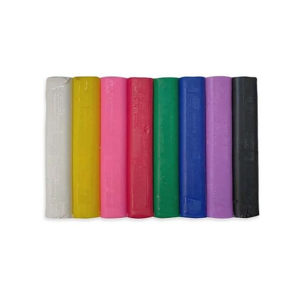 PLASTILINA SUPER SUAVE X8 PIEZAS FABER CASTELL - Image 2