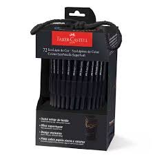 ECOLAPICES MADERA NEGRA SUPER SOFT (72 COLORES)