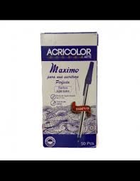 BOLIGRAFO ACRICOLOR MAXIMO
