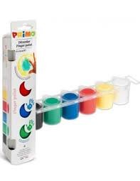 PINTURA AL DEDO PRIMO X6 COLORES