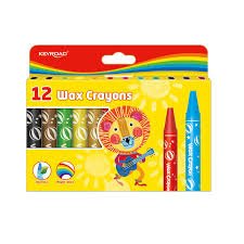 CRAYONES WAX JUMBO 12 COLORES