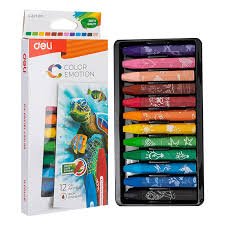 OIL PASTEL X12 COLORES COLOR EMOTION DELI