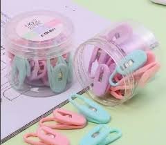 CLIP PASTEL MODERN DL X16PCS