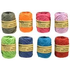 RAFIA DE COLORES