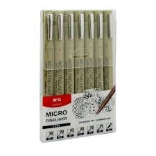 ESTUCHE MICRO FINELINER PUNTA JAPONESA