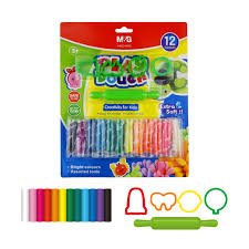 MASITA BLANDA EXTRA SUAVE M&G X12 COLORES + ACCESORIOS