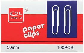 PAPER CLIPS 50mm. X100u. DL