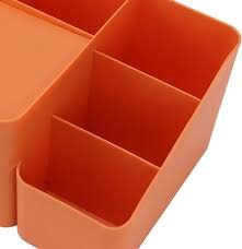 ORGANIZADOR DE ESCRITORIO, PLASTICO DIF COLORES