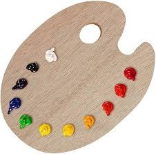 PALETA PARA PINTOR DE MADERA