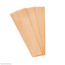 PAPEL CREPE COMUN VID 50X200cm. NARANJA CLARO