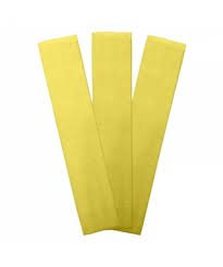 PAPEL CREPE COMUN VID 50X200cm. AMARILLO