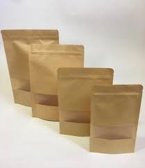 BOLSA DE PAPEL CON VISOR
